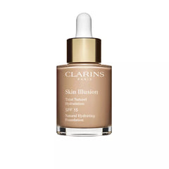 CLARINS-SKIN ILLUSION matiz hidratação natural 107 bege 30 ml-DrShampoo - Perfumaria e Cosmética