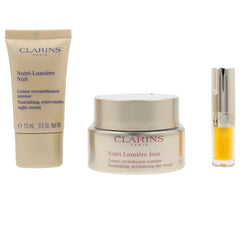 CLARINS-Set NUTRI LUMIERÈ 3 pz-DrShampoo - Perfumaria e Cosmética