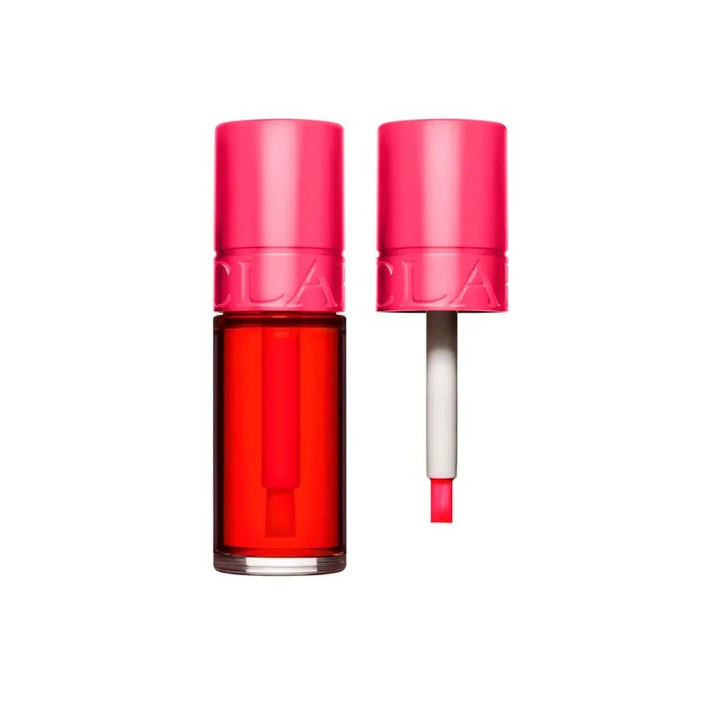 CLARINS-WATER LIP STAIN batom hidratante matte #01-Água de Rosas 7 ml-DrShampoo - Perfumaria e Cosmética