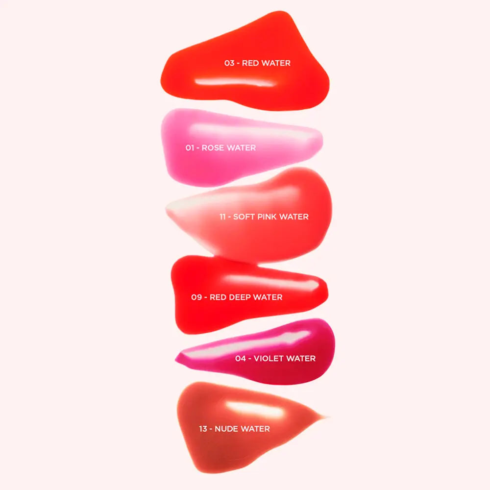 CLARINS-WATER LIP STAIN batom hidratante matte #03-Red Water 7 ml-DrShampoo - Perfumaria e Cosmética