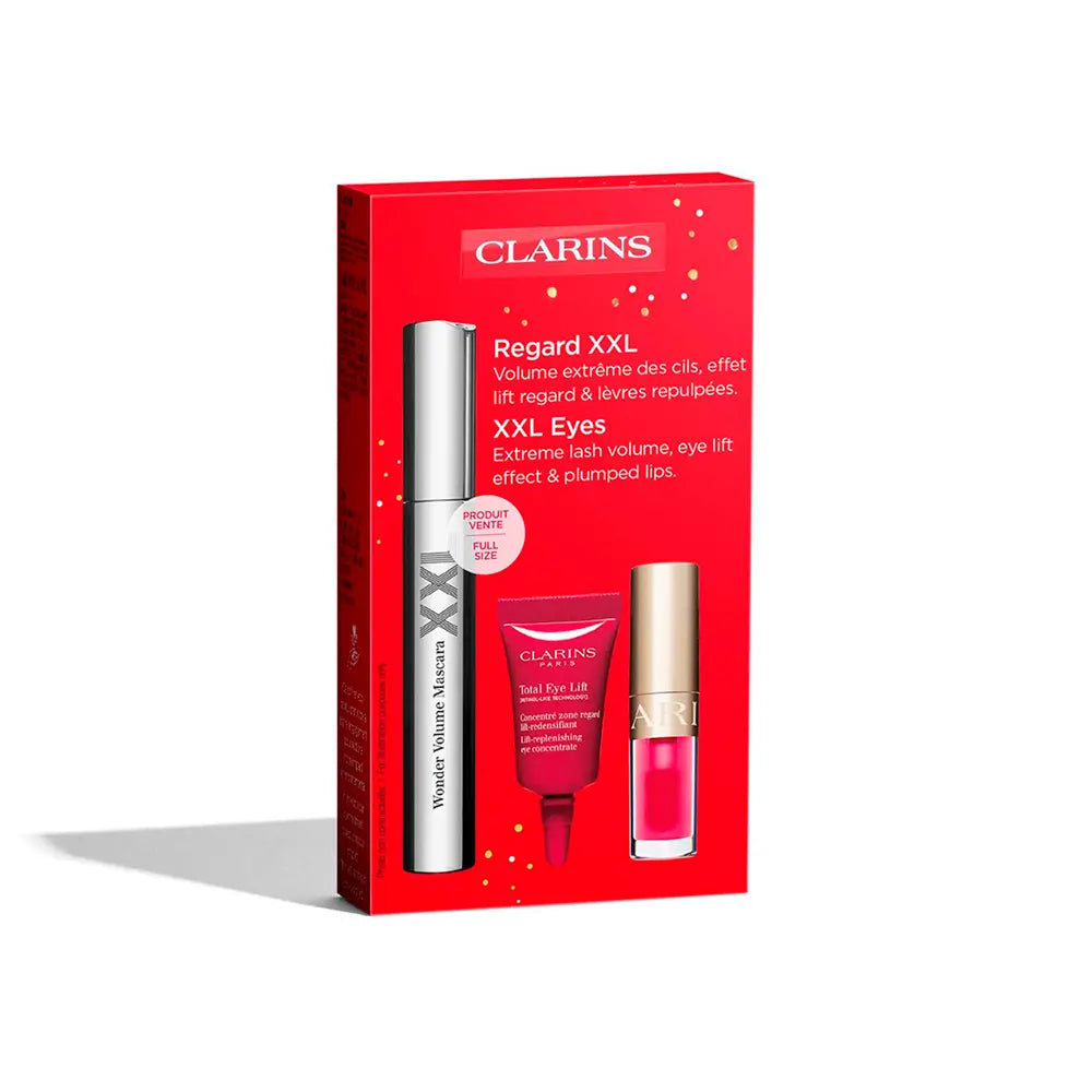 CLARINS-WONDER VOLUME MASCARA XXL ESTUCHE 2 pz.-DrShampoo - Perfumaria e Cosmética