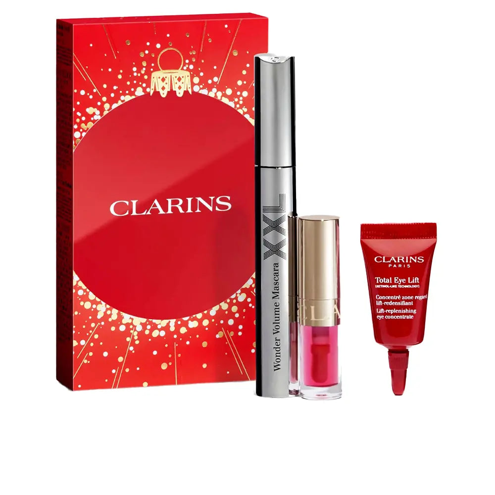 CLARINS-WONDER VOLUME MASCARA XXL ESTUCHE 2 pz.-DrShampoo - Perfumaria e Cosmética