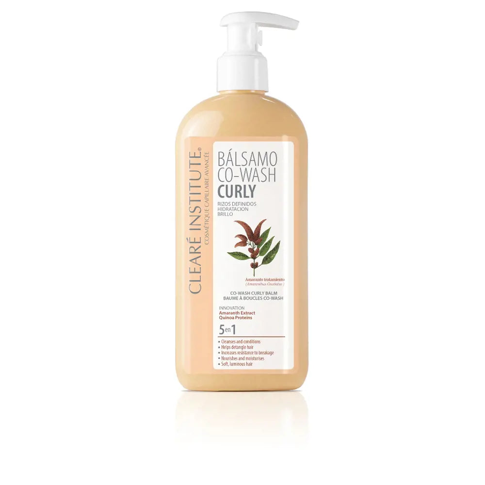 CLEARÉ INSTITUTE-BÁLSAMO CO-WASH CACHEADOS cachos definidos hidratação brilho 300 ml.-DrShampoo - Perfumaria e Cosmética