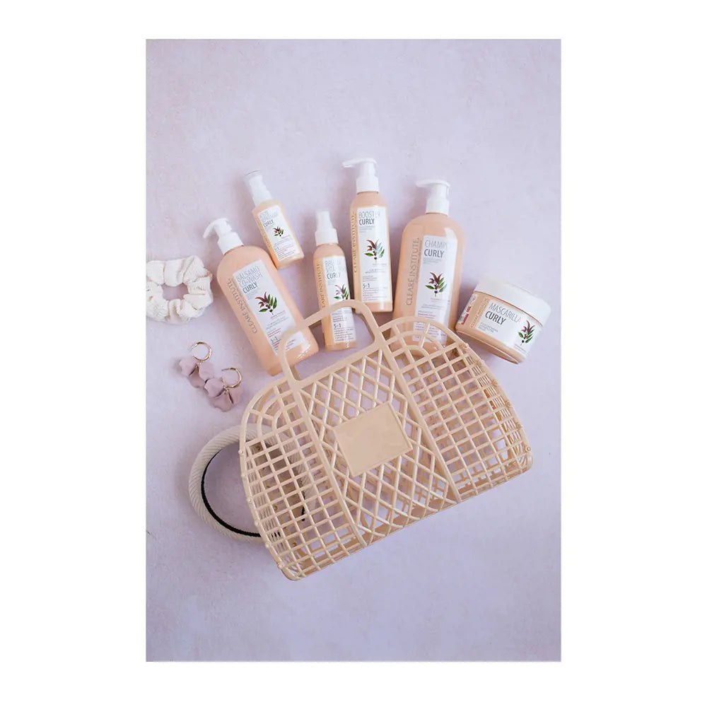 CLEARÉ INSTITUTE-BOOSTER CURLY cachos definidos hidratação brilho 200 ml-DrShampoo - Perfumaria e Cosmética