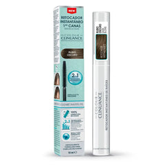 CLEARÉ INSTITUTE-COLOUR CLINUANCE Retocador Instantâneo de Raiz Cinza Louro Escuro 10 ml.-DrShampoo - Perfumaria e Cosmética
