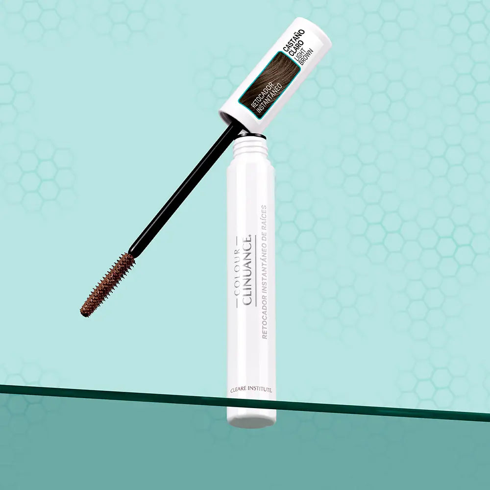 CLEARÉ INSTITUTE-COLOUR CLINUANCE Retocador de Raiz Cinza Instantâneo Castanho Escuro 10 ml.-DrShampoo - Perfumaria e Cosmética
