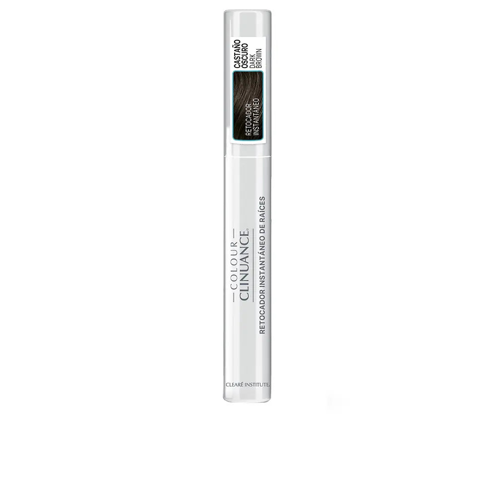 CLEARÉ INSTITUTE-COLOUR CLINUANCE Retocador de Raiz Cinza Instantâneo Castanho Escuro 10 ml.-DrShampoo - Perfumaria e Cosmética