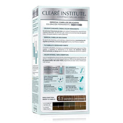 CLEARÉ INSTITUTE-COLOUR CLINUANCE cabelos delicados 53 castanho claro dourado 1 u.-DrShampoo - Perfumaria e Cosmética