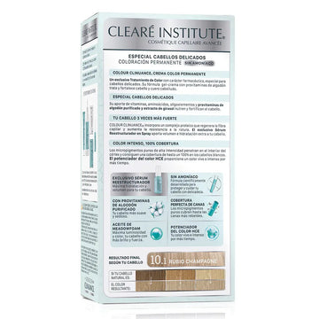 COLOR CLINUANCE cabellos delicados 101 rubio champagne 1 u. Imagen secundaria del producto