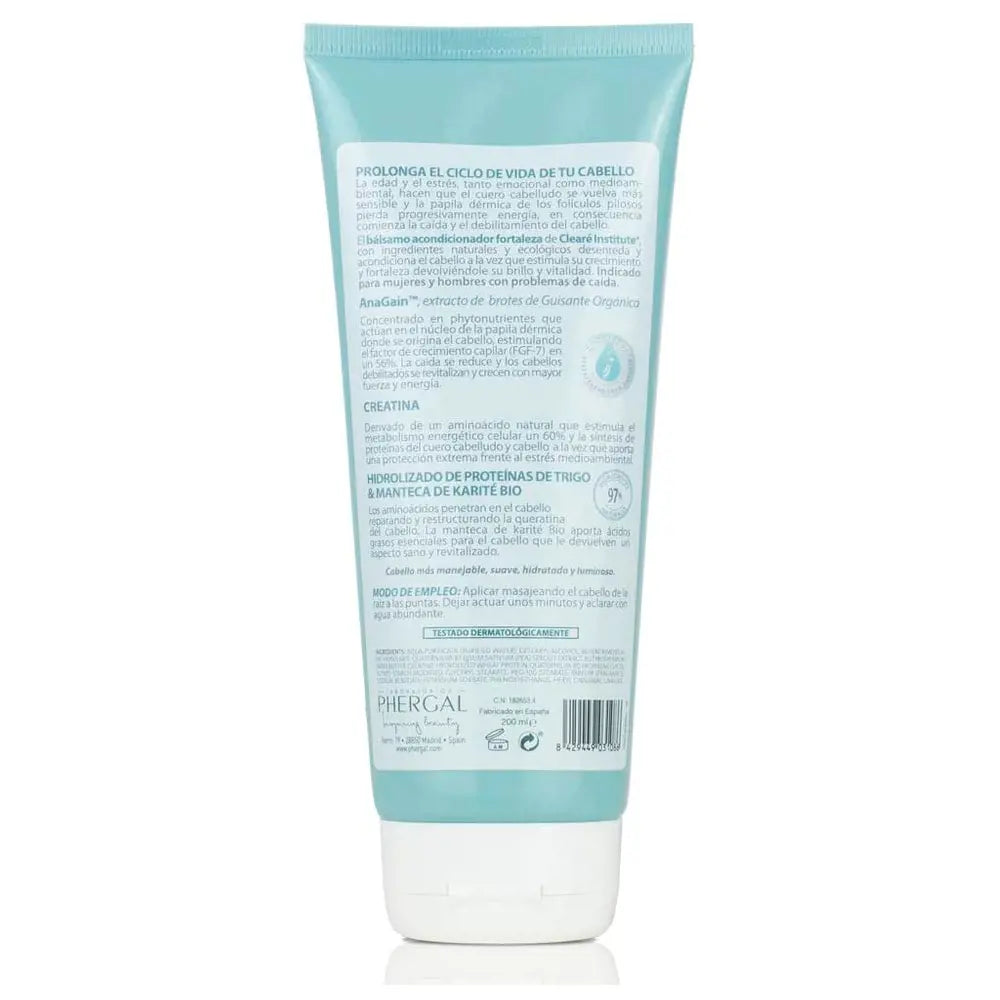 CLEARÉ INSTITUTE-FORTALEZA ANTICADIDA condicionador 200 ml.-DrShampoo - Perfumaria e Cosmética