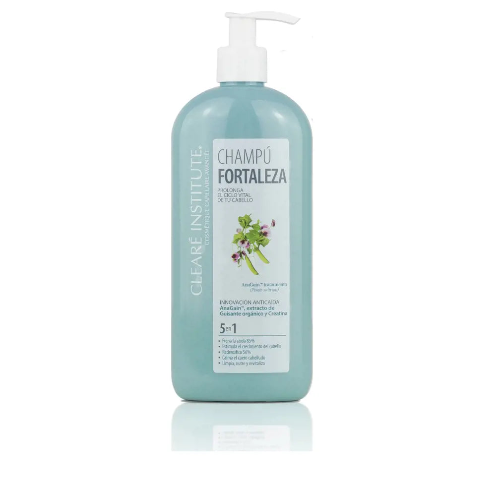 CLEARÉ INSTITUTE-FORTALEZA ANTICAÍDA xampu 400 ml.-DrShampoo - Perfumaria e Cosmética