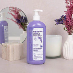 CLEARÉ INSTITUTE-MATIZADOR VIOLETA CHAMPÔ 400 ml-DrShampoo - Perfumaria e Cosmética