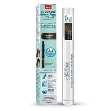 RETOCADOR DE RAIZ GRIS INSTANTÂNEO COLOUR CLINUANCE Castanho Claro 10 ml. Image secondaire du produit