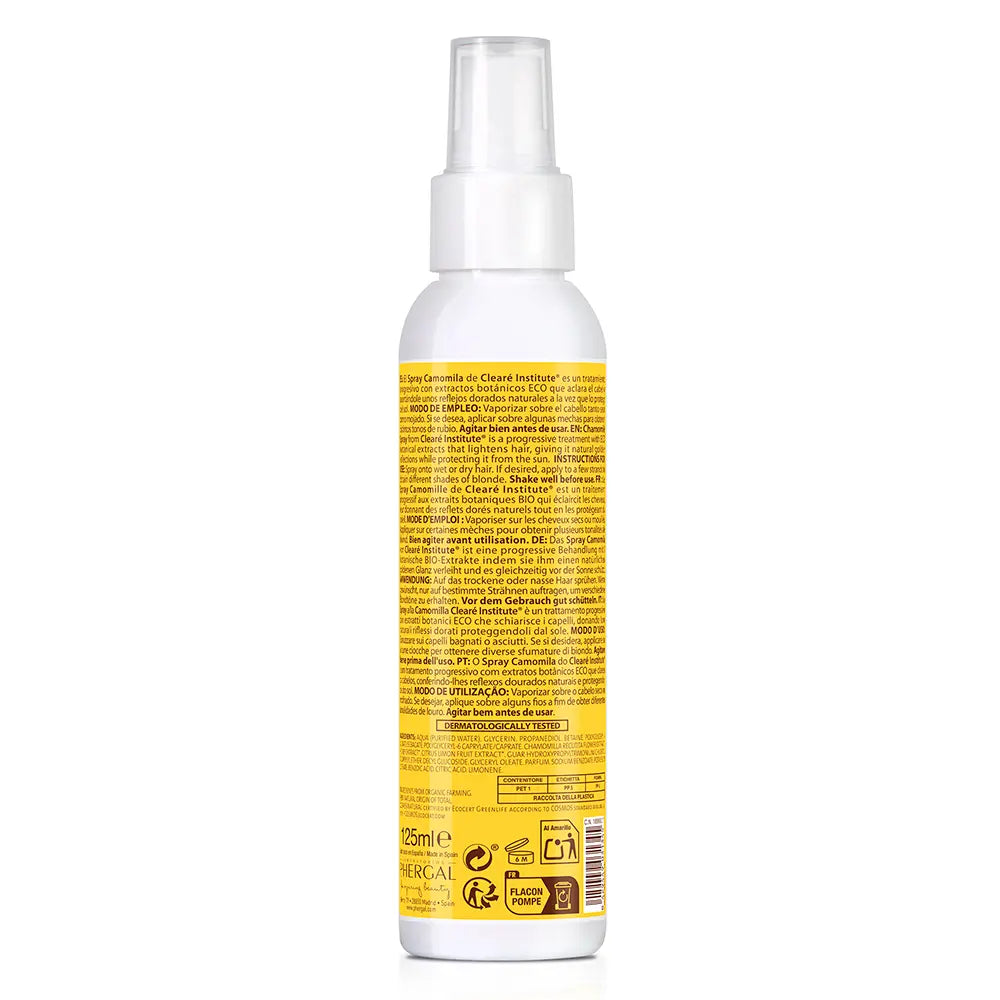 CLEARÉ INSTITUTE-Spray de Camomila eco 125 ml-DrShampoo - Perfumaria e Cosmética