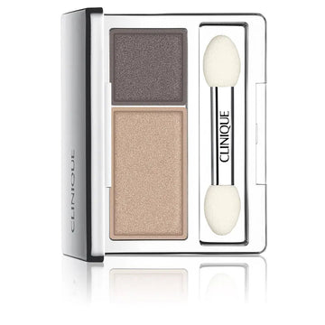 CLINIQUE-ALL ABOUT SHADOW duo Território Neutro 22 gr.-DrShampoo - Perfumaria e Cosmética Imagem principal do produto