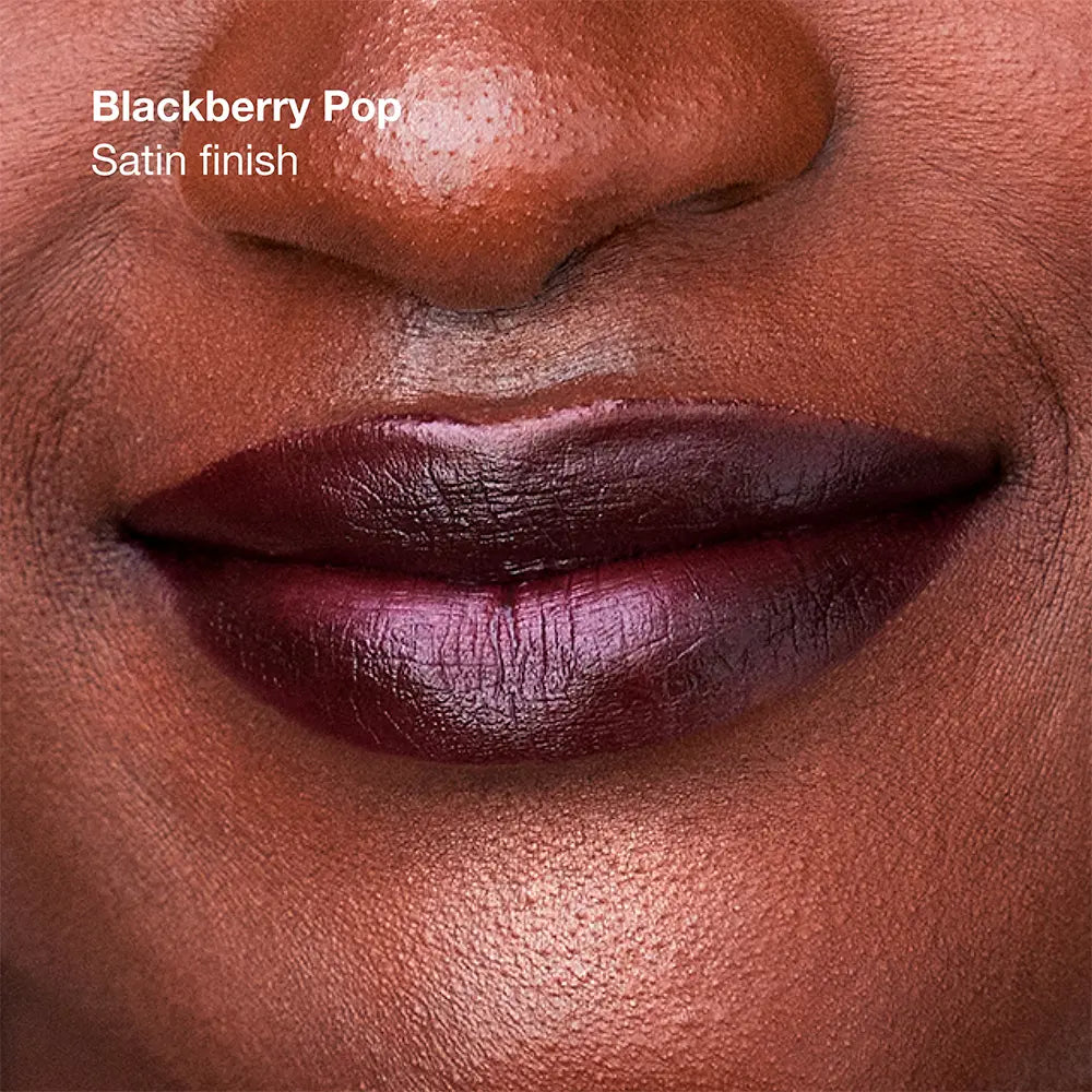 CLINIQUE-BATOM POP LONGWEAR SATIN Blackberry Pop 1 unidade.-DrShampoo - Perfumaria e Cosmética