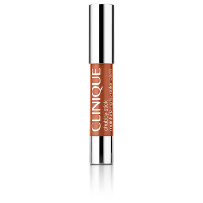 CLINIQUE-Bálsamo labial hidratante CHUBBY STICK com cor #Lots o' Latte 3 g-DrShampoo - Perfumaria e Cosmética