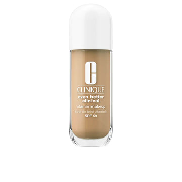 CLINIQUE-Base de maquiagem EVEN BETTER CLINICAL VITAMIN com FPS50 4 Claro Médio Frio 30 ml.-DrShampoo - Perfumaria e Cosmética Image principale du produit