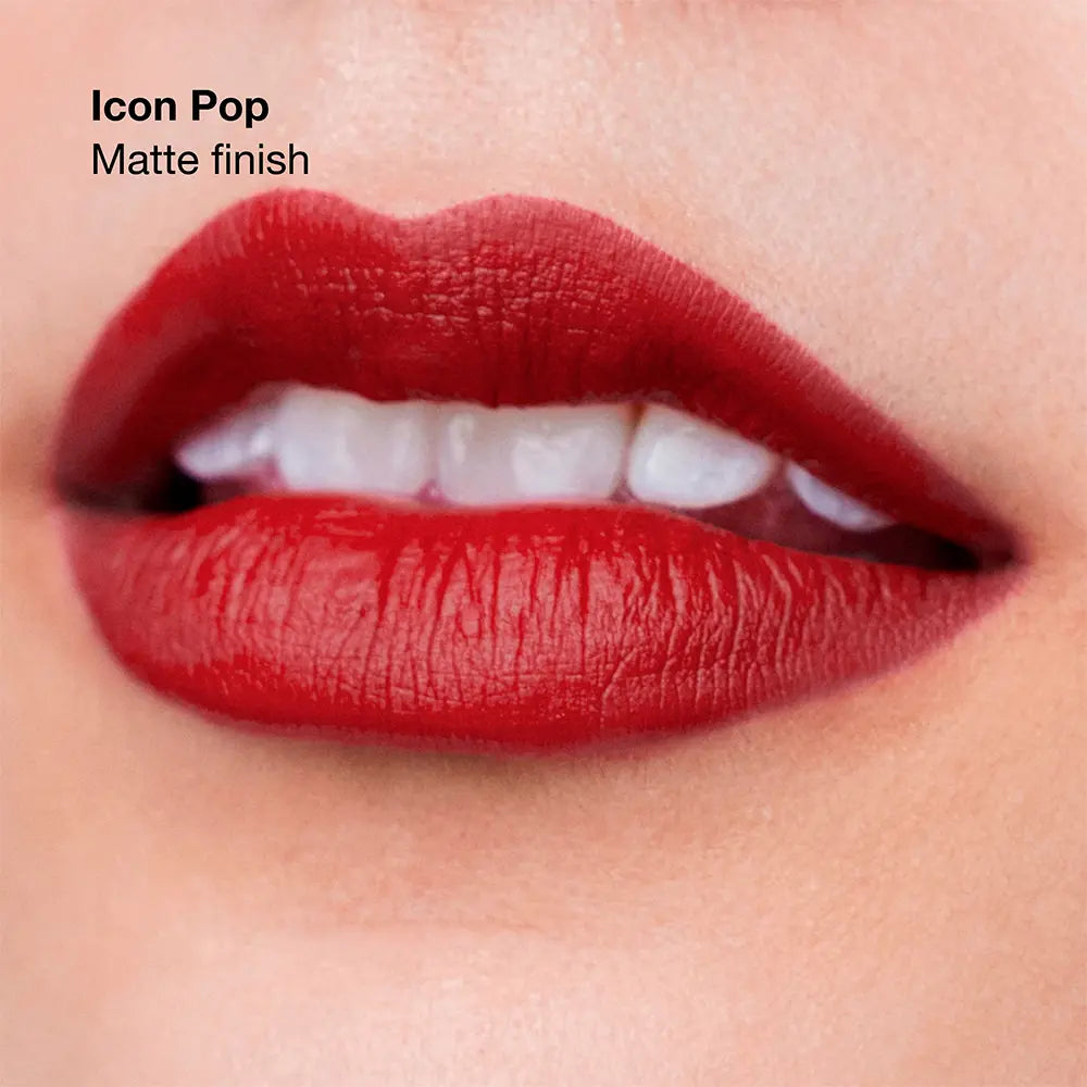 CLINIQUE-Batom Matte de Longa Duração Icon Pop 39 gr.-DrShampoo - Perfumaria e Cosmética