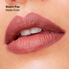 CLINIQUE-Batom Matte de Longa Duração POP Beach Pop 39 gr.-DrShampoo - Perfumaria e Cosmética