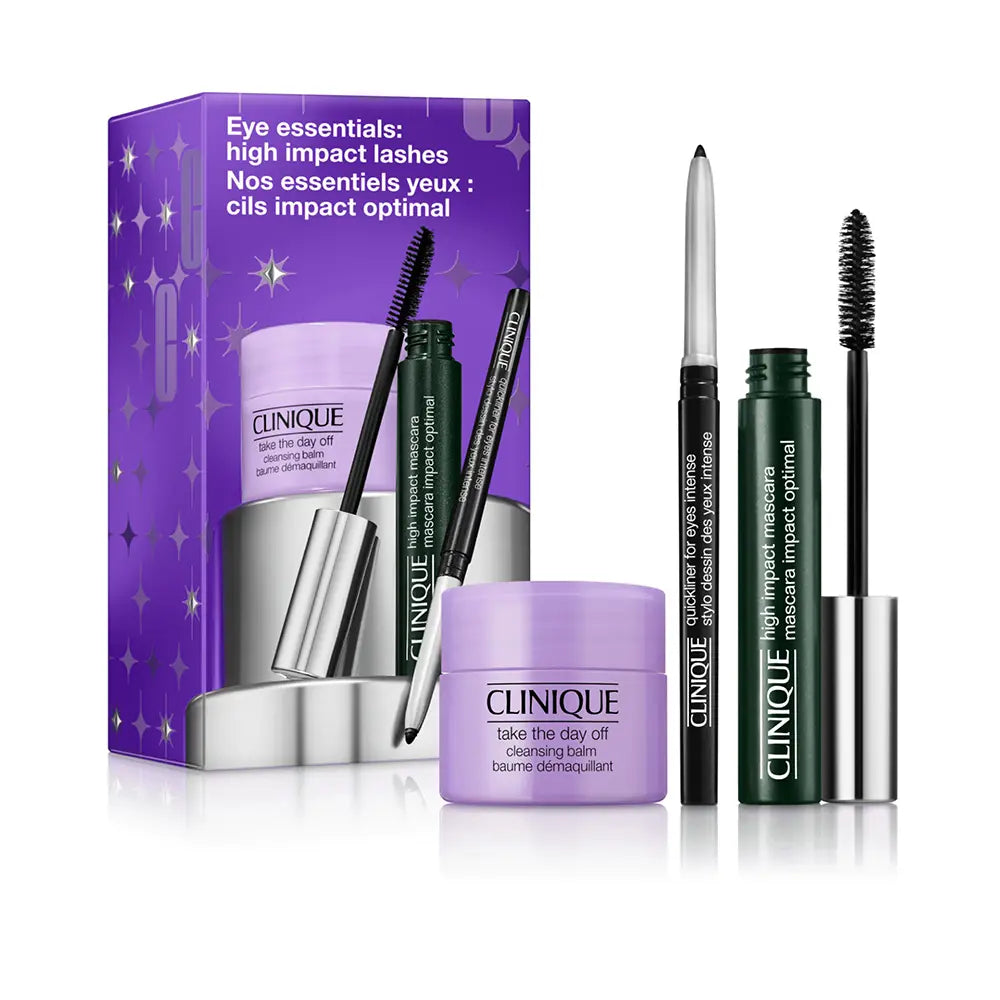 CLINIQUE-Conjunto de 3 peças HIGH IMPACT MASCARA.-DrShampoo - Perfumaria e Cosmética