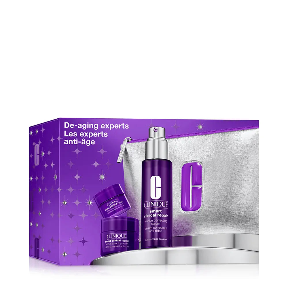 CLINIQUE-Conjunto de 4 soros corretores de rugas SMART CLINICAL REPAIR-DrShampoo - Perfumaria e Cosmética