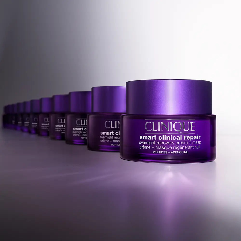 CLINIQUE-Creme SMART CLINICAL REPAIR + máscara noturna regeneradora 50 ml-DrShampoo - Perfumaria e Cosmética