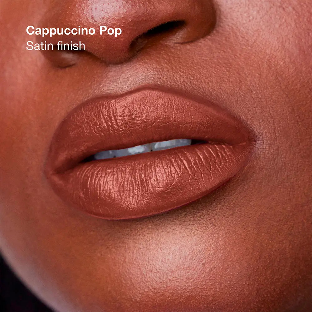 CLINIQUE-POP LONGWEAR SATIN batom Cappuccino Pop 1 u.-DrShampoo - Perfumaria e Cosmética