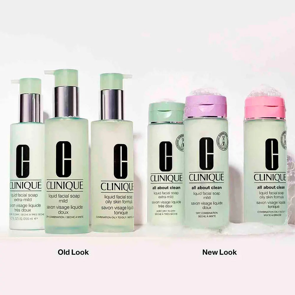 CLINIQUE-SABONETE FACIAL LÍQUIDO I/II jumbo 400 ml-DrShampoo - Perfumaria e Cosmética