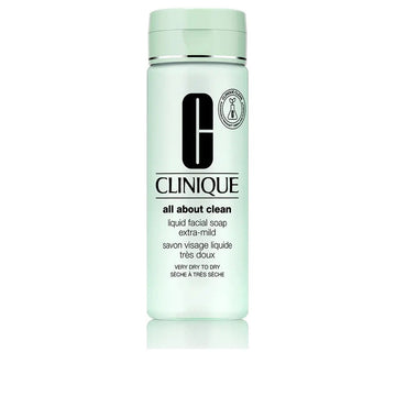 CLINIQUE-SABONETE FACIAL LÍQUIDO extra suave com pump 200 ml-DrShampoo - Perfumaria e Cosmética Imagem principal do produto