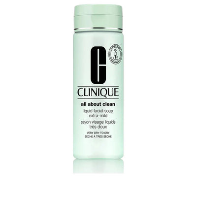 CLINIQUE-SABONETE FACIAL LÍQUIDO extra suave com pump 200 ml-DrShampoo - Perfumaria e Cosmética