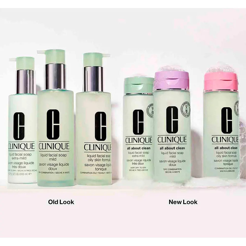 CLINIQUE-SABONETE FACIAL LÍQUIDO suave 200 ml-DrShampoo - Perfumaria e Cosmética