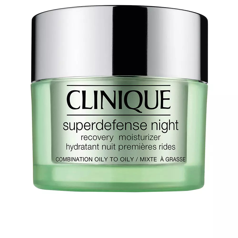 CLINIQUE-SUPERDEFENSE NIGHT hidratante de recuperação III/IV 50 ml-DrShampoo - Perfumaria e Cosmética