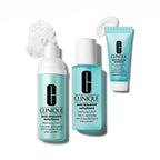 CLINIQUE-Sistema de cuidados com a pele em 3 etapas Anti-blemish Solutions, estojo com 3 peças-DrShampoo - Perfumaria e Cosmética