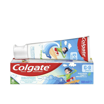 COLGATE-COLGATE INFANTIL 6 to 9 years fresh mint toothpaste 50 ml-DrShampoo - Perfumaria e Cosmética Imagem principal do produto