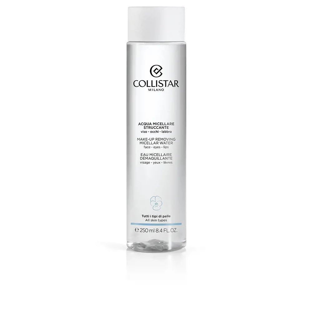 COLLISTAR-ÁGUA MICELAR DEMAQUILANTE 250 ml-DrShampoo - Perfumaria e Cosmética