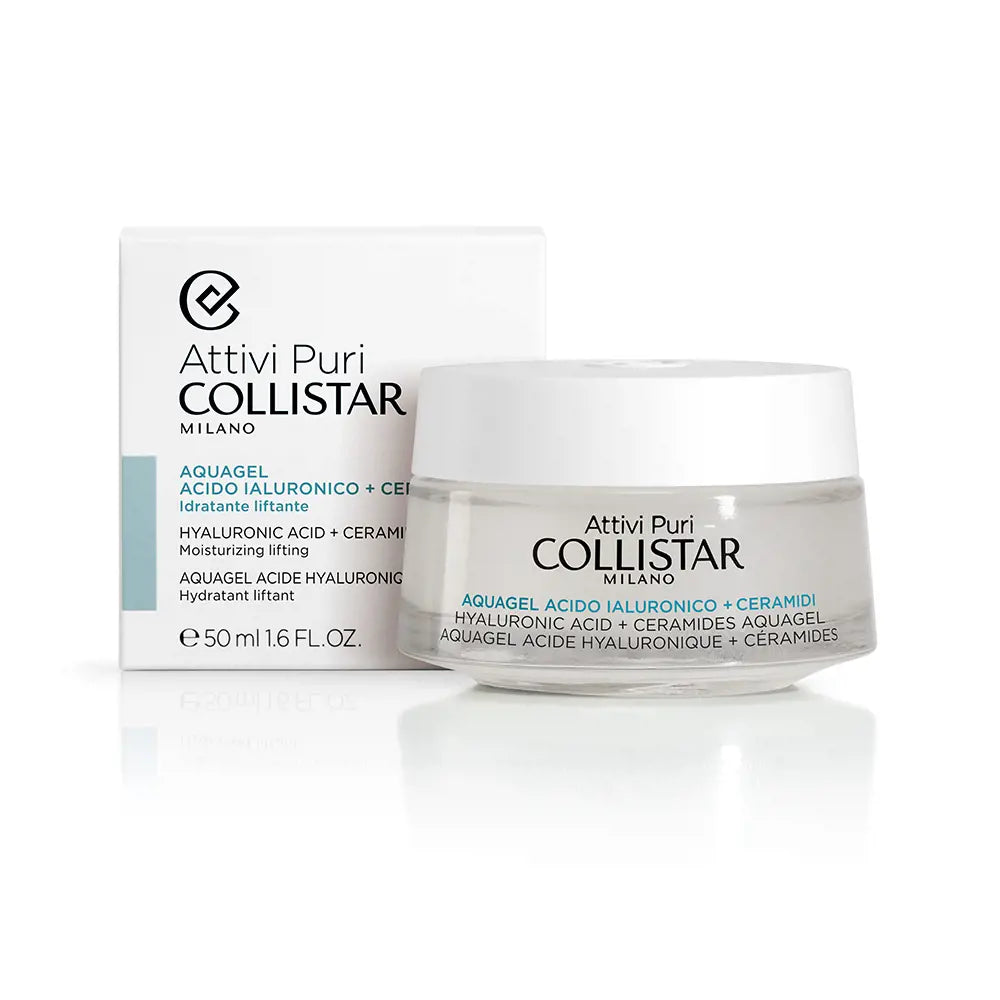 COLLISTAR-ATTIVI PURI aquagel ácido hialurônico + ceramidas 50 ml-DrShampoo - Perfumaria e Cosmética