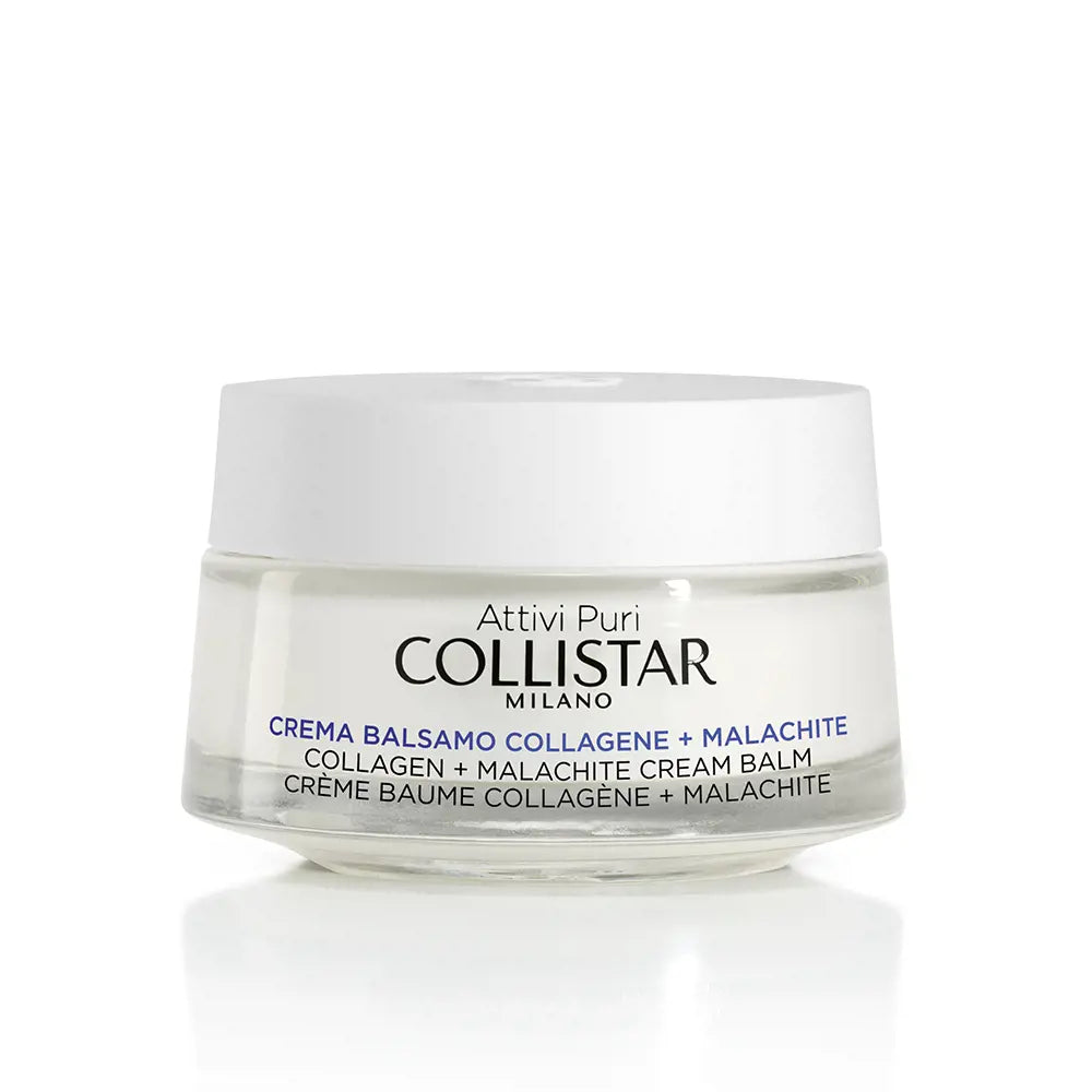 COLLISTAR-ATTIVI PURI crema bálsamo colágeno + malaquita 50 ml-DrShampoo - Perfumaria e Cosmética