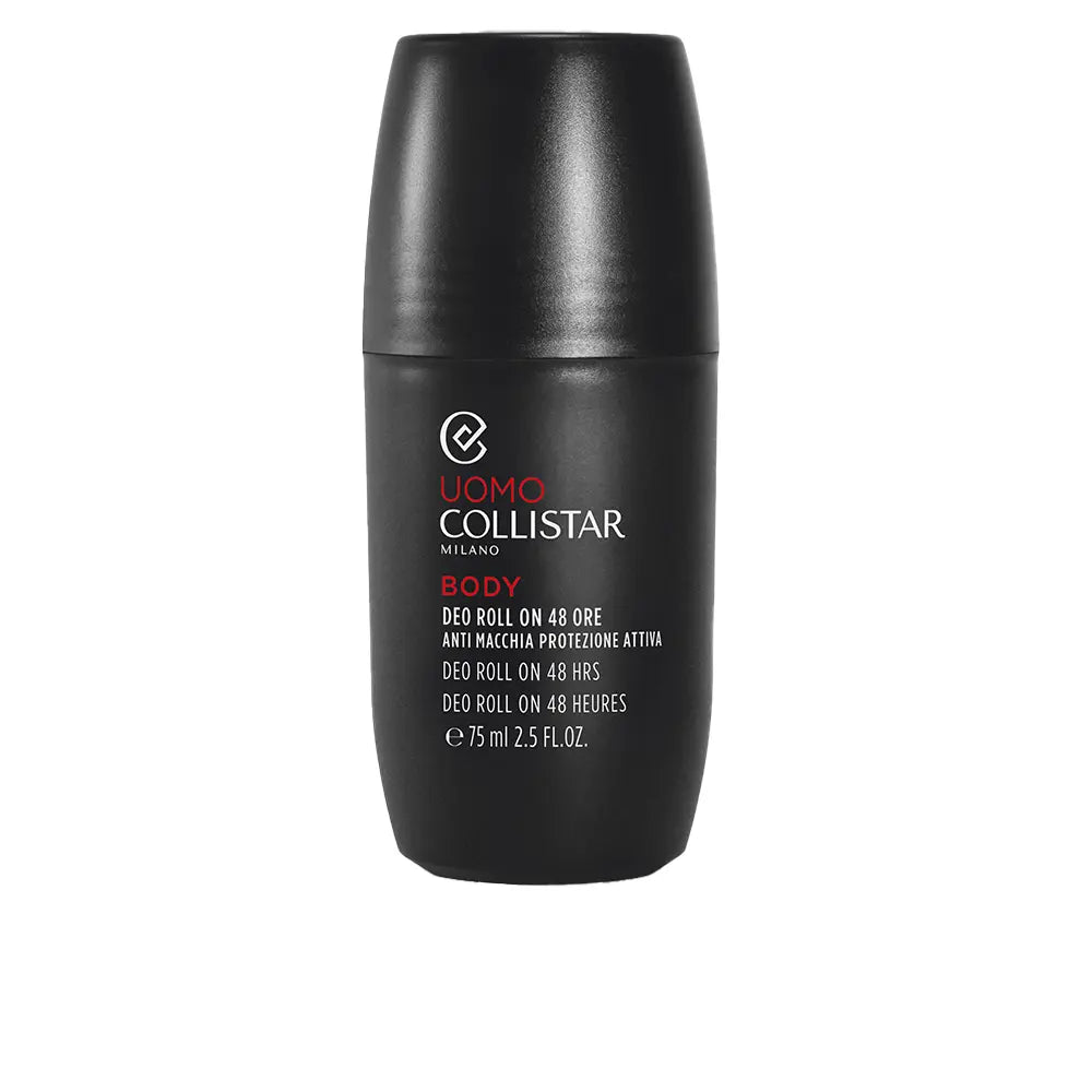 COLLISTAR-Desodorante roll-on 48H 75 ml UOMO.-DrShampoo - Perfumaria e Cosmética