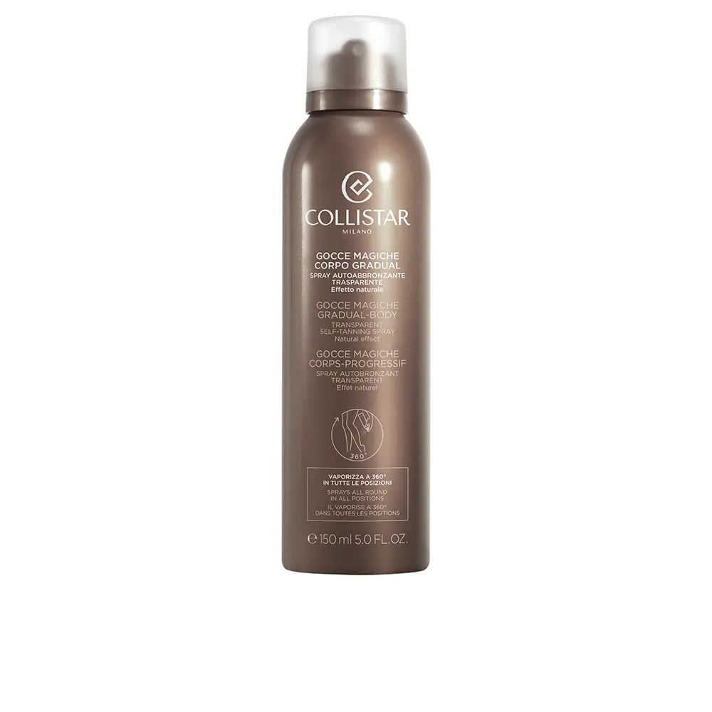 COLLISTAR-GOCCE MAGICHE body mist autobronzeadora gradual transparente 150 ml-DrShampoo - Perfumaria e Cosmética