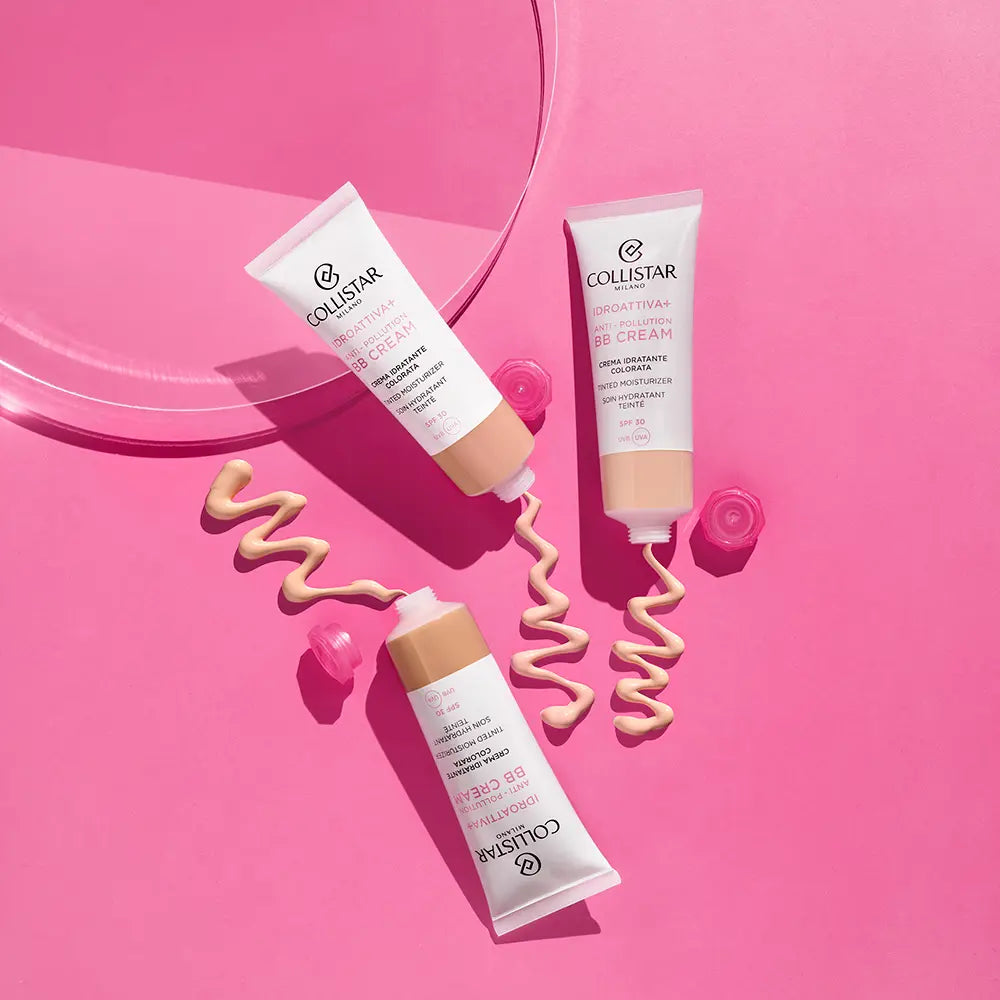 COLLISTAR-IDROATTIVA BB CREAM creme hidratante com cor FPS30 2 Médio 50 ml.-DrShampoo - Perfumaria e Cosmética