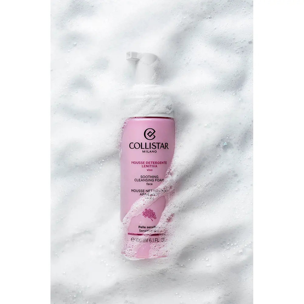 COLLISTAR-Mousse de Limpeza Calmante 180 ml-DrShampoo - Perfumaria e Cosmética