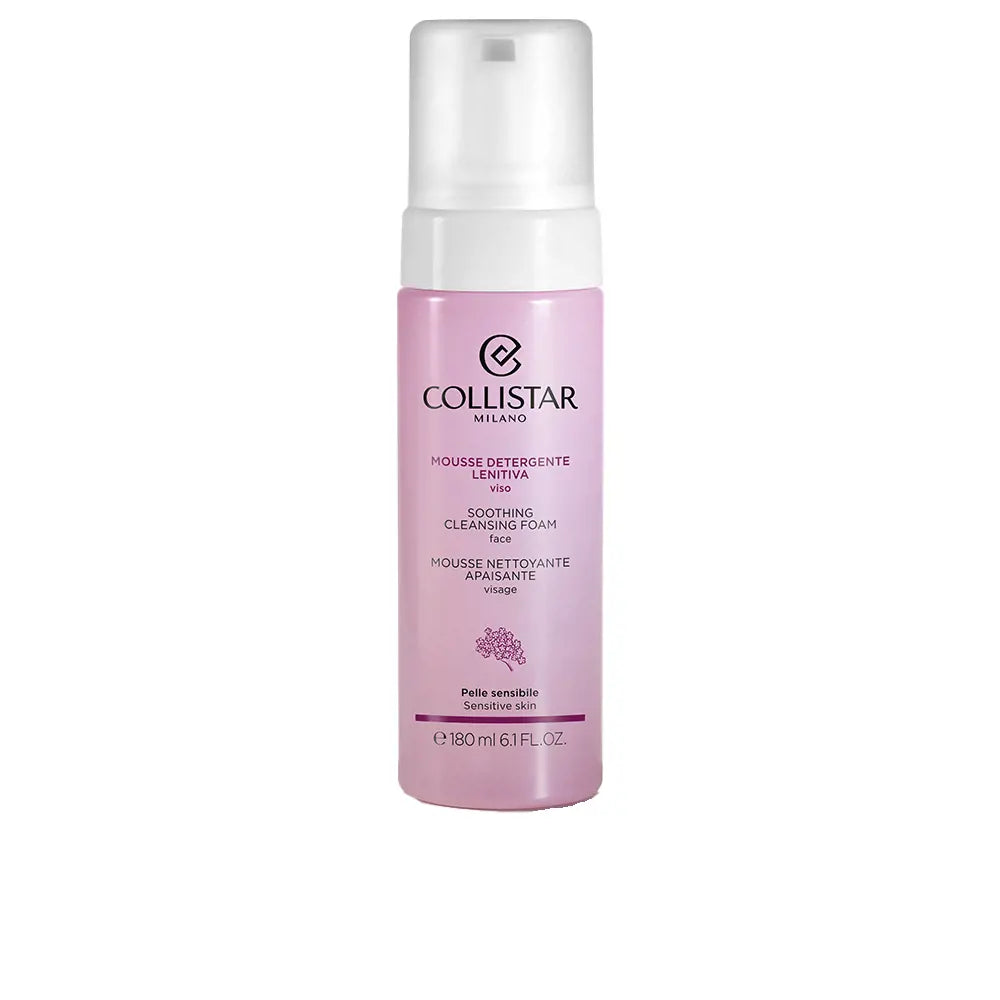 COLLISTAR-Mousse de Limpeza Calmante 180 ml-DrShampoo - Perfumaria e Cosmética