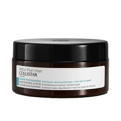 COLLISTAR-NIACINAMIDA esfoliante seborregulador para todos os tipos de cabelo 250 ml-DrShampoo - Perfumaria e Cosmética