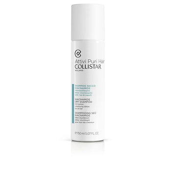 COLLISTAR-NIACINAMIDA shampoo seco seborregulador para todos os tipos de cabelo 150 ml-DrShampoo - Perfumaria e Cosmética Imagem principal do produto
