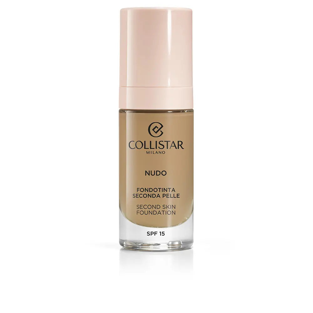 COLLISTAR-NUDO base de segunda pele FPS15 3G natural dourado 30 ml-DrShampoo - Perfumaria e Cosmética