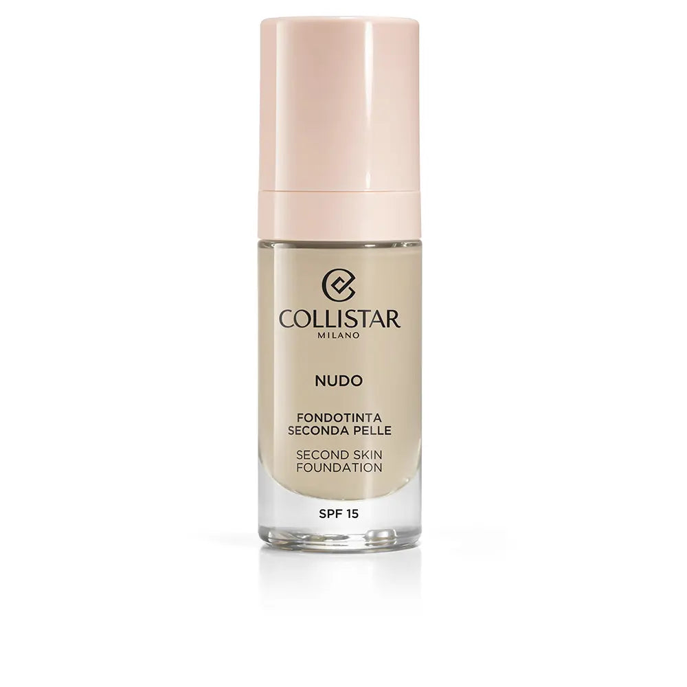 COLLISTAR-NUDO base segunda pele FPS15 1N marfim 30 ml-DrShampoo - Perfumaria e Cosmética