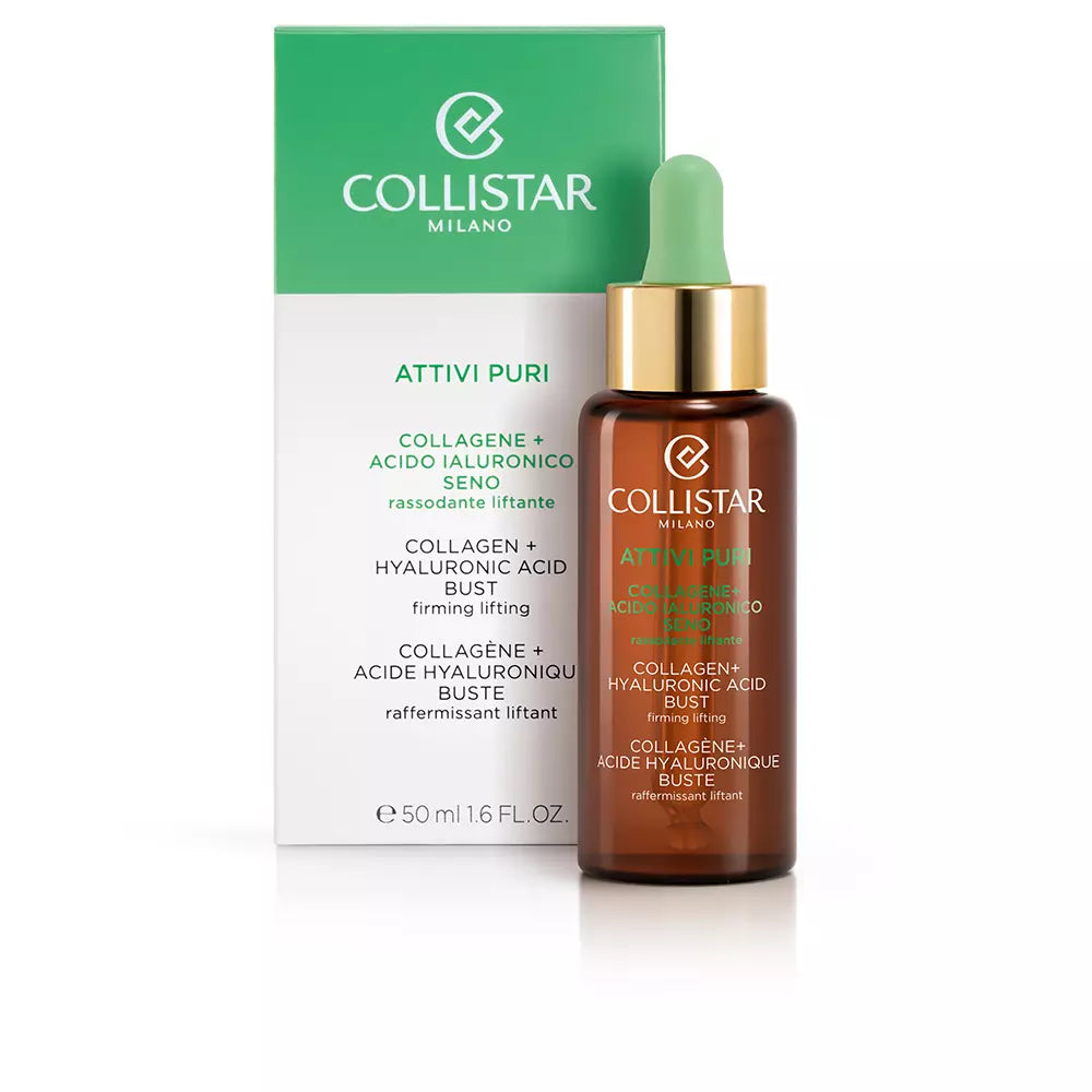 COLLISTAR-PERFECT BODY colágeno + ácido hialurônico refirmante busto 50 ml-DrShampoo - Perfumaria e Cosmética