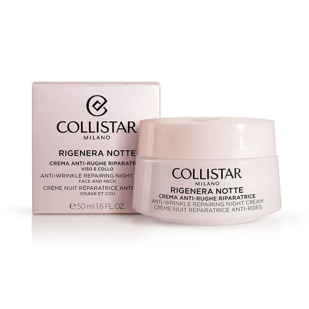 COLLISTAR-RIGENERA creme noturno anti-rugas 50 ml-DrShampoo - Perfumaria e Cosmética