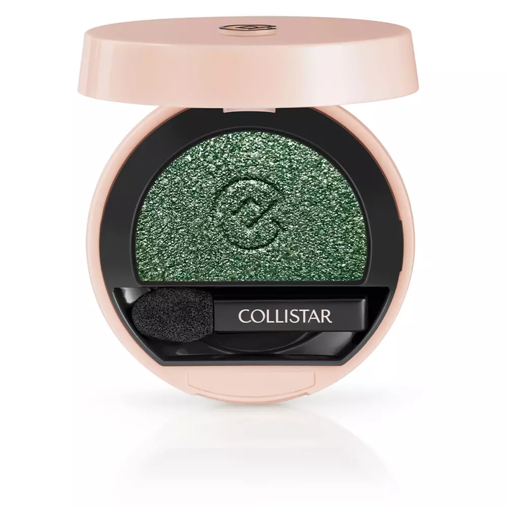 COLLISTAR-SOMBRA DE OLHO COMPACTA IMPECCABLE 340 SMERALDO FROST 2 G-DrShampoo - Perfumaria e Cosmética